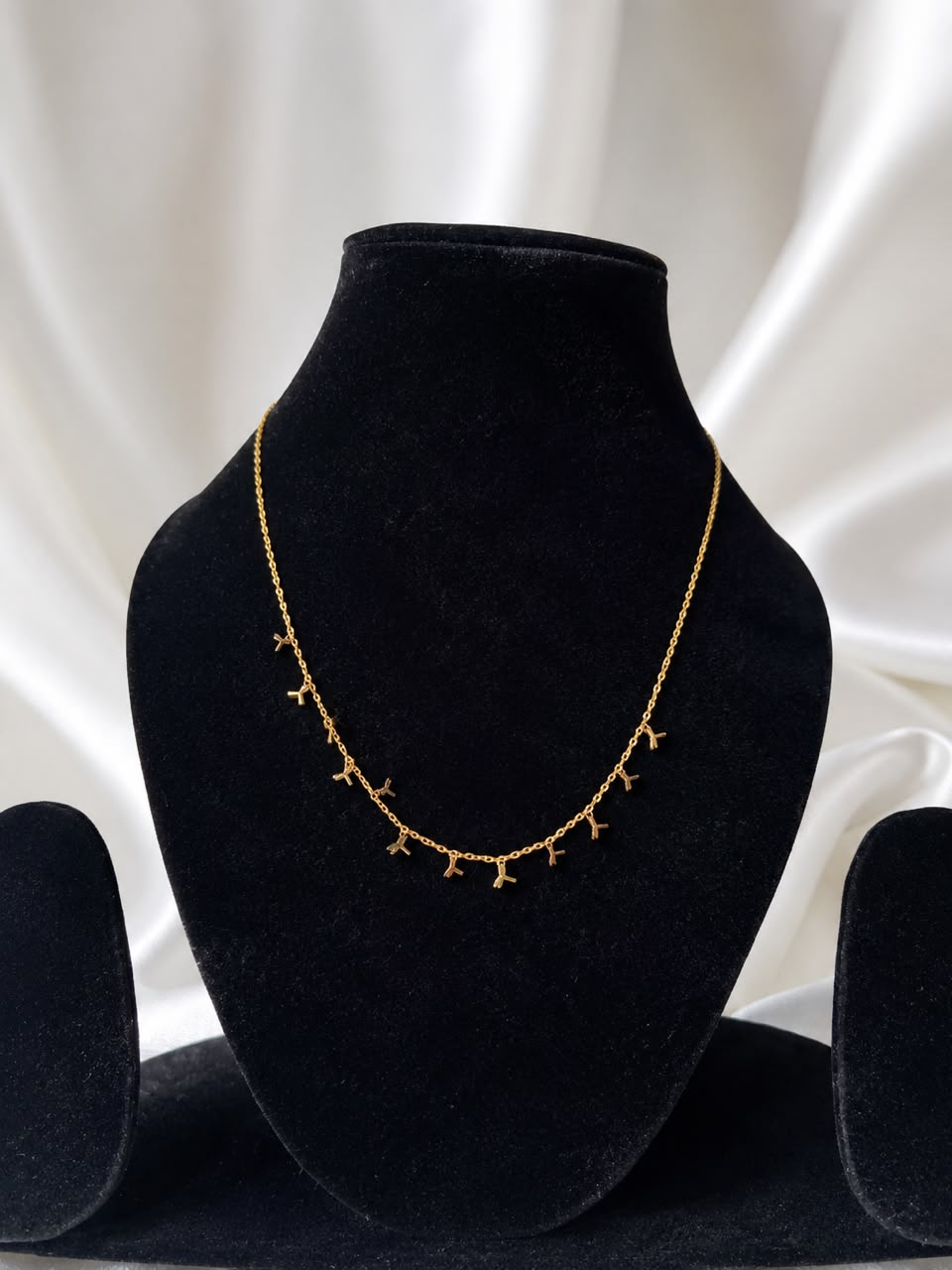 Dainty Twig Charm Necklace